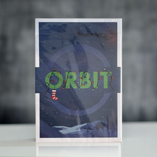 Orbit Christmas Playing Cards