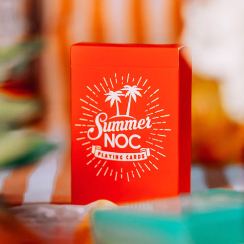 Summer NOC Pro Sunset (Orange) Playing Cards