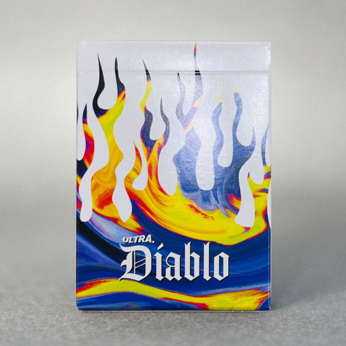 Ultra Diablo Blue Playing Cards