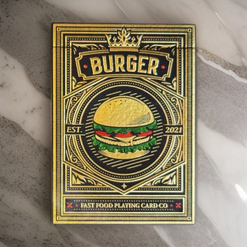 Burger Playing Cards by Fast Food Playing Card Company