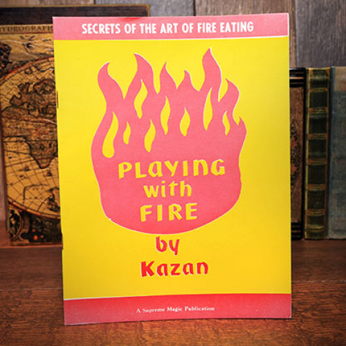 Playing with Fire (Rare/Limited) by Kazan - Book