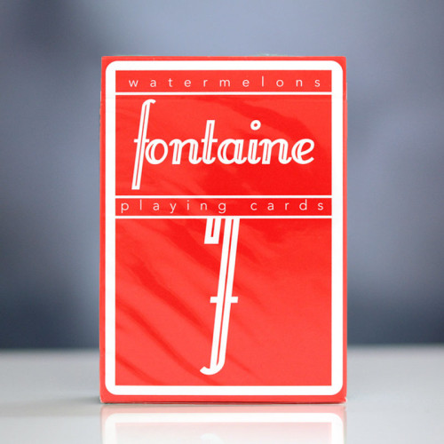 Fontaine: Watermelon Playing Cards