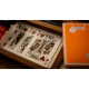 Lounge Edition in Hangar (Orange)  by Jetsetter Playing Cards