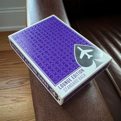 Lounge Edition in Passenger Purple by Jetsetter Playing Cards