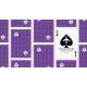 Lounge Edition in Passenger Purple by Jetsetter Playing Cards