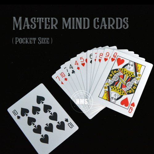 Master Mind Cards ( Pocket Size ) 