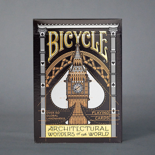 Bicycle Architectural Wonders of World Playing Cards