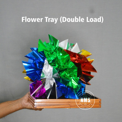 Double load flower tray (without flower)