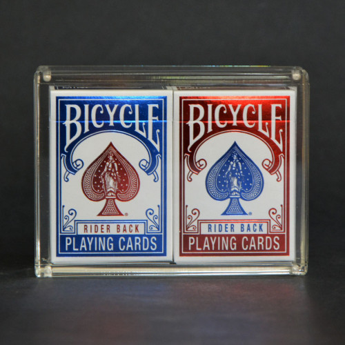 Bicycle Rider Back Mini Limited Edition (2 Pack With Foil Tucks In Carat Case)