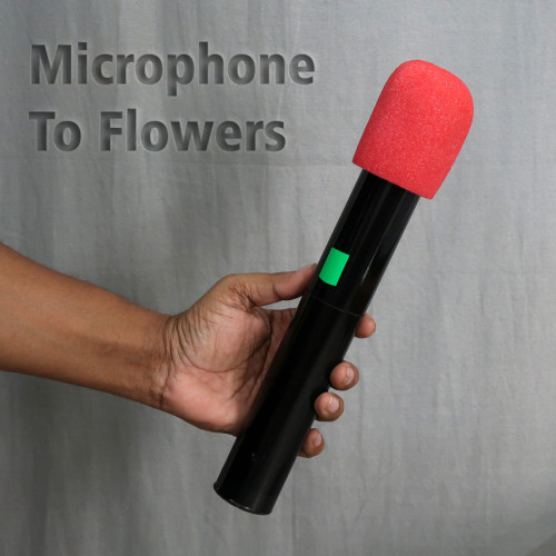 Microphone To Flower 