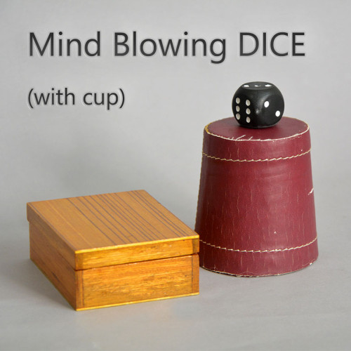 Mind Blowing Dice With Cup (Wood)