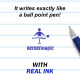 PEN WRITER Blue by Vernet Magic