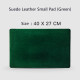 Suede Leather Pad Small (Green) by TCC 