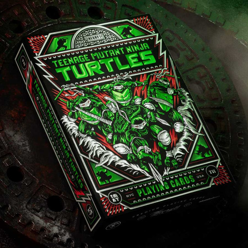 Teenage Mutant Ninja Turtles Playing Cards by theory11