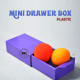 Mini Drawer Box (Plastic)