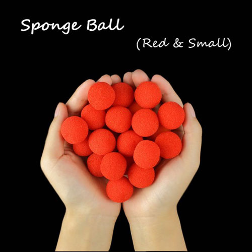 Super Soft 1 Inch Sponge Balls - Red