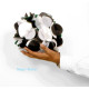 Black & White Gloves to Bouquet