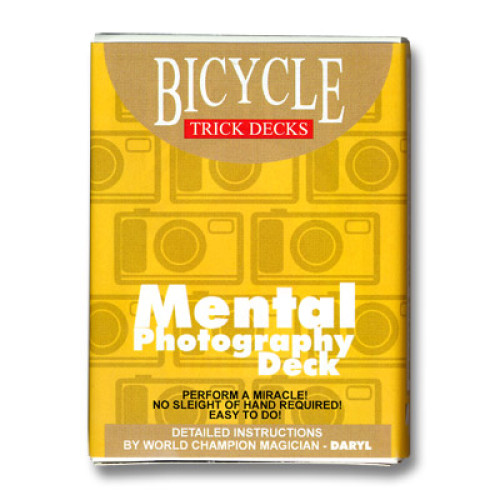 Mental Photo Deck Bicycle (BLUE)