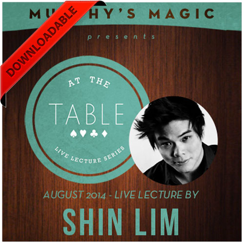 At the Table Live Lecture - Shin Lim 8/20/2014 - video DOWNLOAD