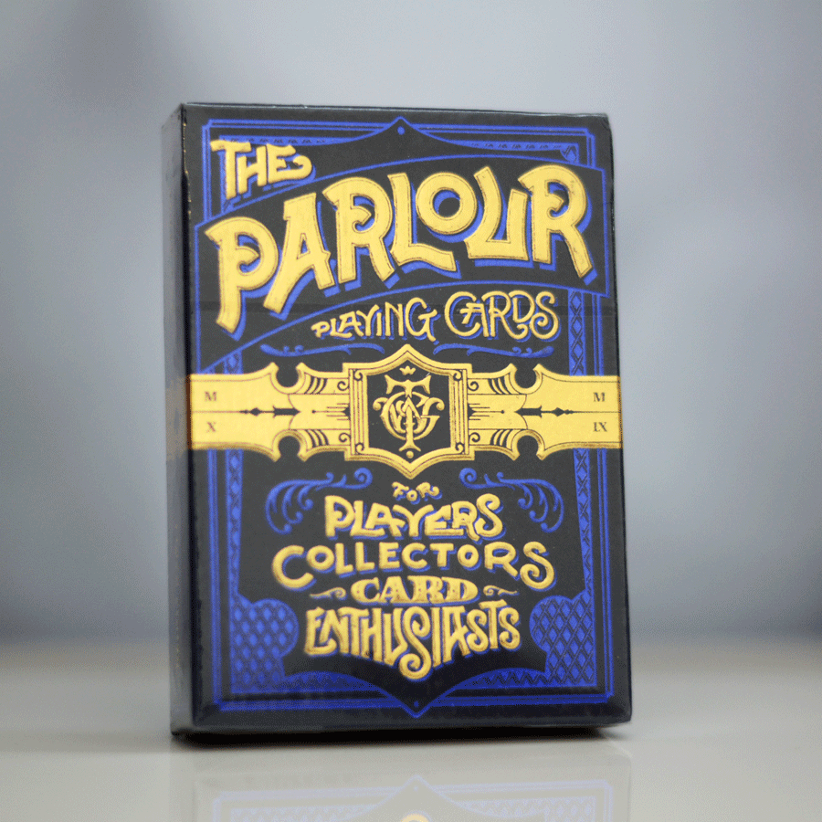 The Parlour Playing Cards (Blue)